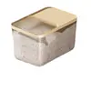 Recipiente doméstico para armazenamento de arroz, selado, à prova de insetos e à prova de umidade 10kg Tanque de armazenamento de farinha de alta qualidade de grau alimentício, recipiente de arroz para armazenamento de arroz e farinha