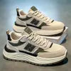 Zapatos Casuales Deportivos para Correr de Verano para Hombre, Nuevos, Transpirables, Delgados, Antideslizantes, Resistentes al Desgaste, Versátiles, para Aumentar la Altura, Suela Suave, Estilo Papá de Moda