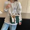 Bolsa de Ombro/Transversal Casual Versátil Unissex Leve de Grande Capacidade, Moda 2026, para o Dia a Dia