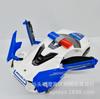 = Luz de Color Eléctrica Universal Giratoria Apertura Automática de Puerta Blanco Azul Coche de Policía Juguete Interactivo para Niños Venta al por Mayor