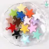 Pintura Acrílica Colorida Mezclada Pulsera DIY Material de Cuentas Sueltas Llavero Hecho a Mano de Niños Accesorios de Joyería