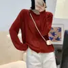 Cardigã Tricotado de Linho de Bambu Manga Longa Feminino Fino 2025 Novo Verão Versátil de Alta Qualidade Blusa Camisa de Proteção Solar