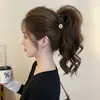 Clip de Pinza de Cola de Caballo Alta Estrella de Cinco Puntas Etiqueta Dorada para Mujer Clip de Tiburón de Alta Calidad Estilo Nuevo 2025 Pinza para el Cabello Accesorios para el Cabello