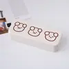 Estudiantes avanzado portátil compresión hombres y mujeres miopía rectangular mujeres y hombres simple creativo nuevo pequeño fresco estuche para gafas personalización