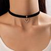 Acessórios Yongge Estilo Europeu e Americano Gótico Colar Curto de Veludo em Forma de Cobra Choker da Moda Corrente para Clavícula
