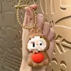 Abre Zíper Passo a Passo Chaveiro de Coração Pingente para Mochila Escolar Pingente Exquisito para Chaveiro de Carro de Casal Pequeno Presente Atacado