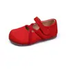 Zapatos de princesa dulces y bonitos para niñas, nueva colección primavera 2026, zapatos de piel para niños con suelas suaves de gamuza, merceditas versátiles para bebés, perfectos para actuaciones