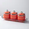 Tarros de Cerámica para Condimentos Seleccionados Cuidadosamente, Cajas de Condimentos Comerciales, Frascos para Especias, Saleros, Juegos de Cajas para Condimentos, Suministros de Cocina y Souvenirs