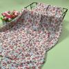 Tela de Gasa 100D Tela Estampada Fresca de Verano Floral Ligeramente Transparente Ropa de Gasa para Disfraz Antiguo Hanfu