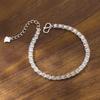 Pulsera simple de plata esterlina S925 Nalan cola de fénix estilo ins diseño fresco pulsera de temperamento para mujer S6410