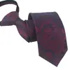 Corbata de Hombre Atada a Mano de 6 cm Corbata con Cremallera sin Nudo de 8 cm Negocios Formal de Gama Alta Fácil de Tirar Shaoxing Shengzhou