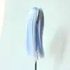 Peluca Especial para Muñeca BJD Pequeña Gemelas Pesadilla Mañana Ke Er Wei Yu Ji Cabello de Muñeca Cabello Largo Liso Peluca en Blanco