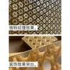 Painéis decorativos de teto de bambu trançado para restaurante, hotel, pousada, tela divisória, decoração de parede de fundo, painéis decorativos vazados translúcidos