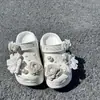 Buquê de Puff Adequado para Acessórios de Tamancos Cross Flores para Sapato Fivela DIY Estéreo de Alto Padrão Acessórios de Decoração de Sapato