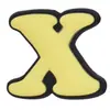 Parche de pegamento flexible de PVC con letras y números de colores Accesorios DIY Pasador hecho a mano Material para carcasa de teléfono móvil Parche para joyería Venta al por mayor