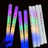 Nochevieja 2026 Año Nuevo Palos Luminosos de Esponja de Colores para la Mano Palos de Espuma Palos Luminosos para Conciertos Accesorios para Animación