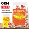 Té de Cinco Tesoros de Ginseng Transfronterizo, Té de Rosella, Lavanda, Manzanilla y Menta, Té de Ocho Tesoros de Ginseng, Té de Diez Tesoros No para Venta Nacional