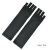 Guantes bloqueadores UV para arte de uñas mano ennegrecida anti-negro deslizantes lámpara de horneado aislamiento térmico fototerapia guantes con dedos de uñas expuestos venta al por mayor