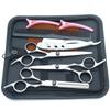 Conjunto Profissional de Tesouras de Cabeleireiro para Cabeleireiros, Tesoura Desbastadora para Barbeiros e Tesoura Desbastadora para Franjas