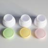 Frasco de creme de dupla camada PP 15g para rosto mudo, frasco de creme para cuidados com a pele infantil, frasco de cosméticos com sub-frasco de creme