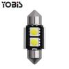 Luz de leitura LED para carro Ubisoft 5050-2-31mm luz de placa de licença decodificação canbus LED de ponta dupla luz de teto
