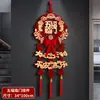 Pingente de Bênção de Ano Novo Pronto de Fábrica Ano do Cavalo 2026 Festival da Primavera Decoração Criativa Pingente de Nó Chinês Festivo de Ano Novo
