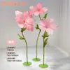 Tienda de flores de papel gigantes a gran escala Meichen decoración de boda accesorios de boda diseño de ventana productos de flores de papel falsas hechas a mano