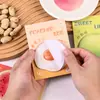 Notas Adhesivas de Frutas de Dibujos Animados Estilo Ins Etiquetas de Notas para Estudiantes Pegatinas Memo de Mensajes Marcador de Oficina Pegatinas Reutilizables