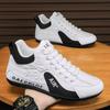 Zapatos de caña alta para hombre 2025 Otoño Nuevos de Cuero Transpirables Casuales Deportivos Suela Suave Antideslizantes para Conducir Zapatos Forrest Gump