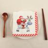 Guardanapos Impressos de Natal Transfronteiriços Hotel Restaurante Festa Guardanapos Desenho Animado Boneco de Neve Guardanapos Descartáveis Atacado