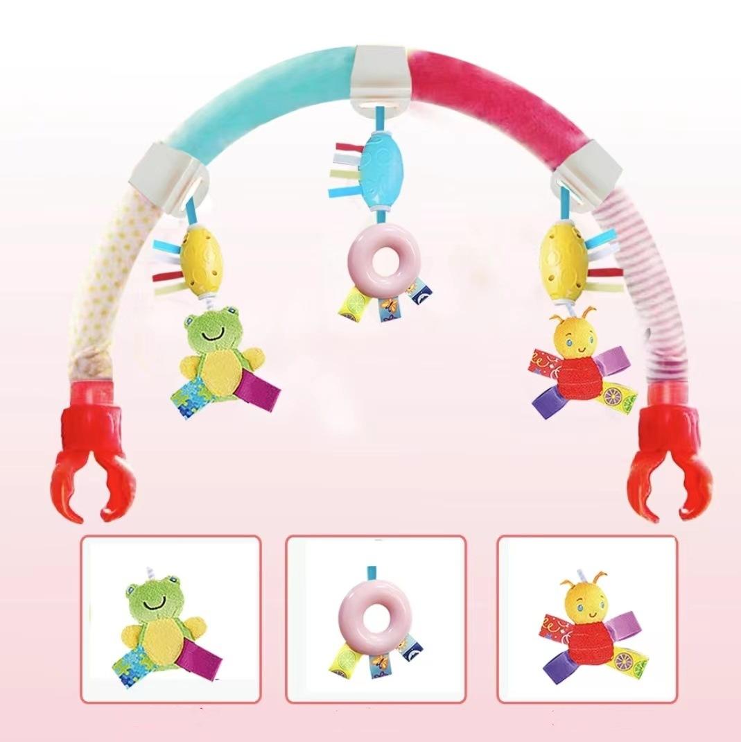 粉色蜜蜂青蛙车夹