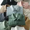 ¡Elección del diseñador! ¡Tela lavada de peso pesado! Camisa casual de manga larga retro estilo japonés para hombre Otoño 2026