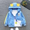 Chaqueta Ligera para Niños, Estilo Primavera y Otoño, Versión Coreana 2025, Cortavientos Corto con Capucha de Moda para Niños