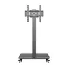 Suporte de TV Móvel com Rotação de Tela Horizontal e Vertical, de Chão para Transmissão ao Vivo, Conferência, Projeção de Tela, Suporte Universal 75/ 85 polegadas