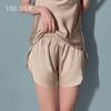 Pantalones Cortos de Seda 16 Mmi para Mujer Color Sólido Pantalones de Seguridad 100% Seda de Morera Casual Shorts Ajustados para Aire Acondicionado Hogareños Delgados Pantalones de Pijama