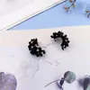 2025 Produtos Novos Transfronteiriços Europeus e Americanos Luxo Leve Super Fada Tridimensional Cor Flor Brincos de Festa Pétala Brincos Exagerados Brincos