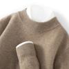 Suéter de cuello alto informal de negocios de alta gama, 100% cachemira de montaña pura, suéter de manga larga para hombre, nuevo suéter interior
