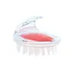 Cepillo de champú portátil nuevo personalizado con cerdas suaves que no dañan el cabello, un masajeador de cuero cabelludo para uso en la oficina y un masajeador de cabeza para aliviar el estrés - directamente de fábrica