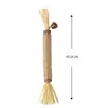 Palo para Dentición de Gato, Juguete para Gato, Auto-Placer, Alivio del Aburrimiento, Bola de Hierba Gatuna Resistente a Mordeduras, Palo para Provocar Gatos, Extra Grande Big Mac, Madera Tianliang