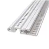 Chasis CPCI de doble orificio cuadrado, vigas transversales delantera y trasera con ranura eyectora, viga de conexión, perfil de aluminio, caja de inserción, accesorios de viga transversal
