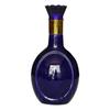 Botella de vino de cerámica Yixing un Jin jarra de vino licor azul jarra de vino para el hogar almacenamiento de vino frasco sellado botella de vino vacía con embalaje