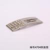 Hebilla Decorativa de 52 mm Flor Cuadrada para Zapato Hebilla para Ropa Zapato Hebilla de Presión Accesorios para Maletas Accesorios Zapato Casual Marca de Pie Fábrica