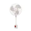 Ventilador Pequeño Ultra-Refrescante con Enchufe Universal de Tres Clavijas, Ventilador Eléctrico Portátil Pequeño Ciclón Integrado, Montado en la Pared, Aire Fresco, Silencioso