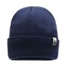 Novo Outono e Inverno Homens malha chapéu ao ar livre equitação à prova de vento Pullover Ice Cap Casual All-match Fleece-forrado chapéu de lã quente