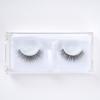 Tira autoadhesiva natural de doble cara transfronteriza pestañas postizas autoadhesivas pestañas postizas artificiales tallo negro de una pieza pestañas postizas suaves venta al por mayor