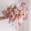 Borde de oreja de cola de pez hilo pequeño fresco cinta plisada cinta de hilo de borde ondulado flor de cinta material de embalaje cinta para ramo