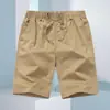 Pantalones Casuales Sueltos Talla Grande para Hombre Verano Algodón Delgado Moda Pantalones Cargo Pantalones de Playa Shorts para el Hogar para Hombre 2026