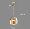 Novo Lustre de Vidro Minimalista Estilo Italiano para Restaurante, Balcão de Bar, Sala de Estudo, Estilo Nórdico, Alto Padrão, Lustre Simples para Cabeceira de Quarto