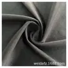 Tecido para Roupa de Banho Poliéster Preto Semibrilhante Lycra, Roupa para Yoga, Malha de Trama Elástica em Quatro Direções Base para Roupa Íntima, Tecido Lycra de Alta Elasticidade