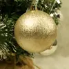 Pelota de decoración navideña, pelota de polvo, 3 cm-60 cm, pelota de plástico, bola para decoración de árbol de Navidad, colgante, decoración de techo de tienda